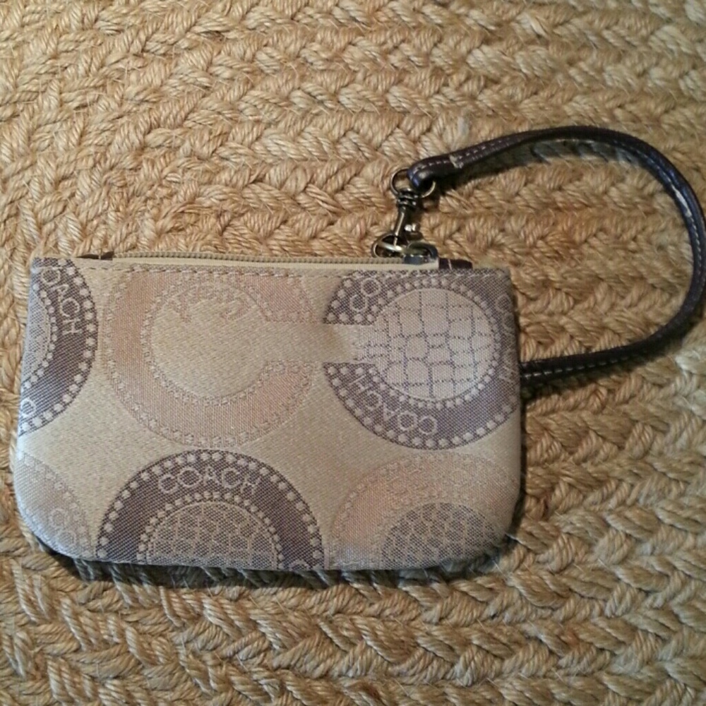Coach wristlet